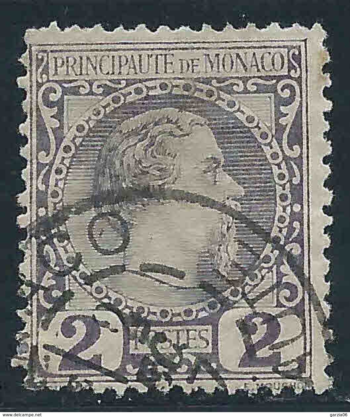 Monaco - 1885 - Charles III - N° 2  - Oblit - Used - Oblitérés