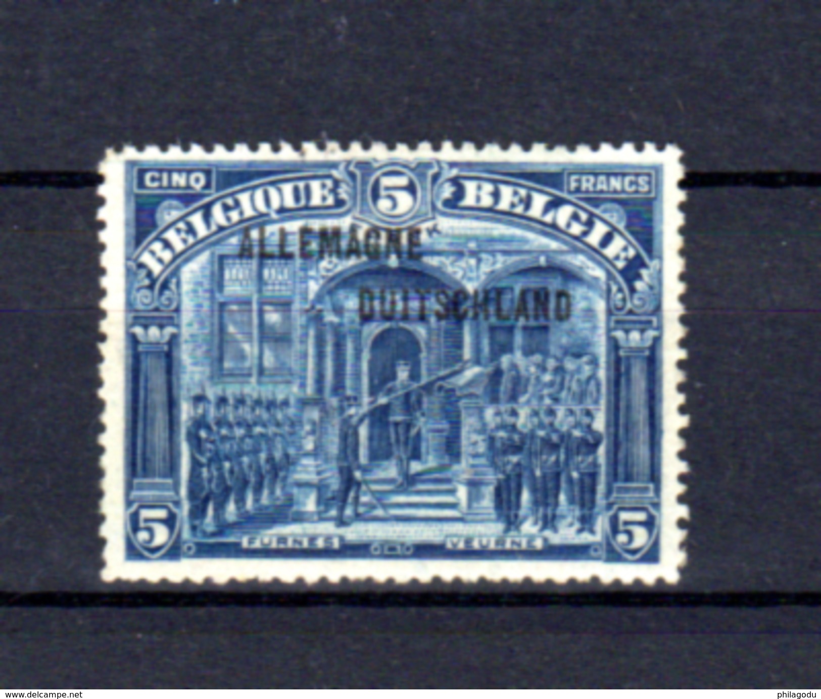 1919   Timbres 1915-19 Surchargé « ALLEMAGNE-DUITSCHLAND », 53**, Cote 250 &euro;, - OC38/54 Belgische Bezetting In Duitsland