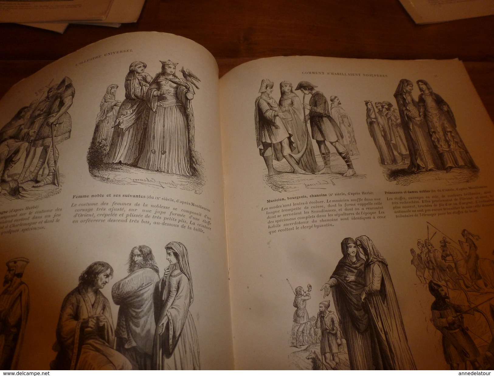 1901:  Expo Peinture 1787;Costumes Français Jadis;Route De Pékin Et Grande Muraille; Nan-K'éou ; Etc - Non Classés