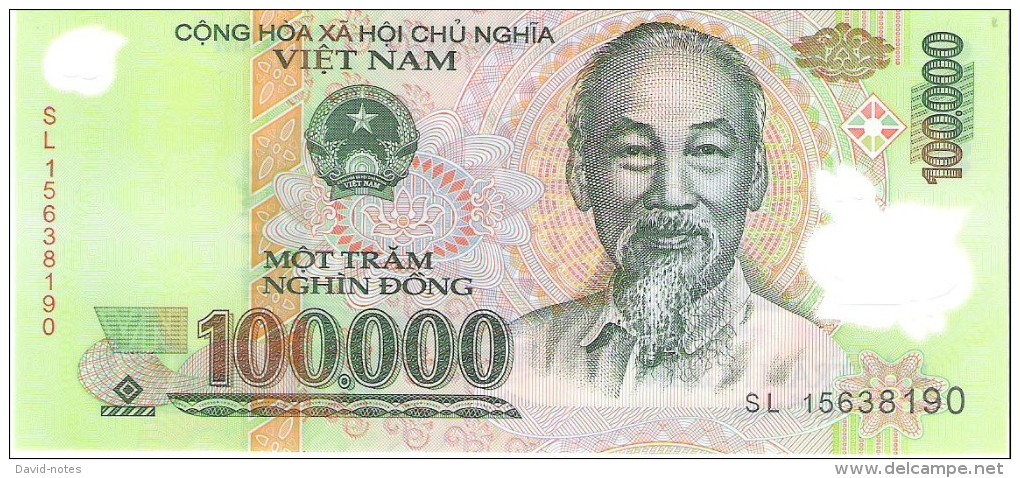 Vietnam - Pick 122 - 100.000 (100000) Dong 2013 - 2015 - Unc - Viêt-Nam