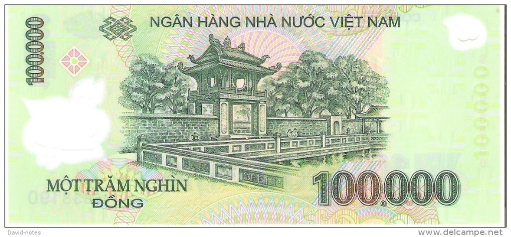 Vietnam - Pick 122 - 100.000 (100000) Dong 2013 - 2015 - Unc - Vietnam