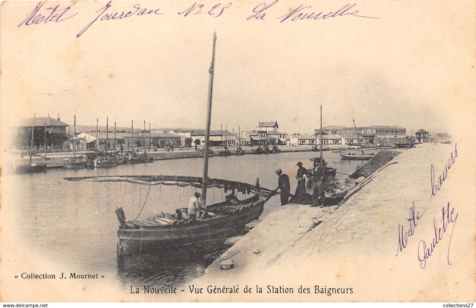 11-LA NOUVELLE- VUE GENERALE DE LA STATION DES BAIGNEURS - Port La Nouvelle