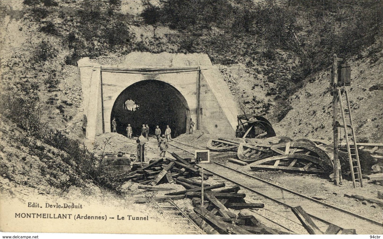 CPA (08) MONTMEILLANT Le Tunnel (B BUR) - Autres & Non Classés
