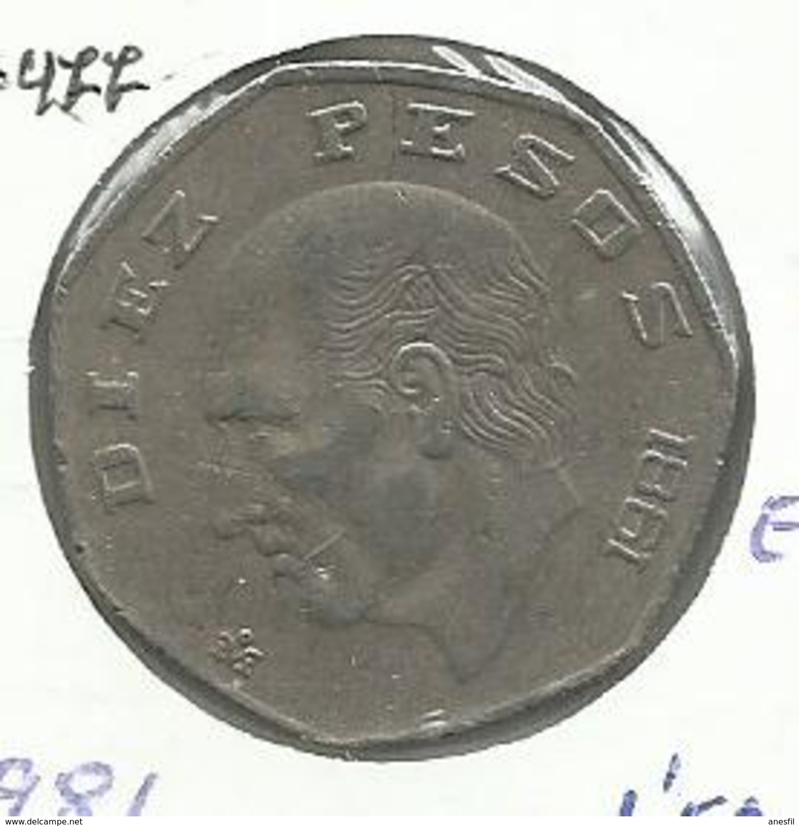 Mexico_1981_10 Pesos - México