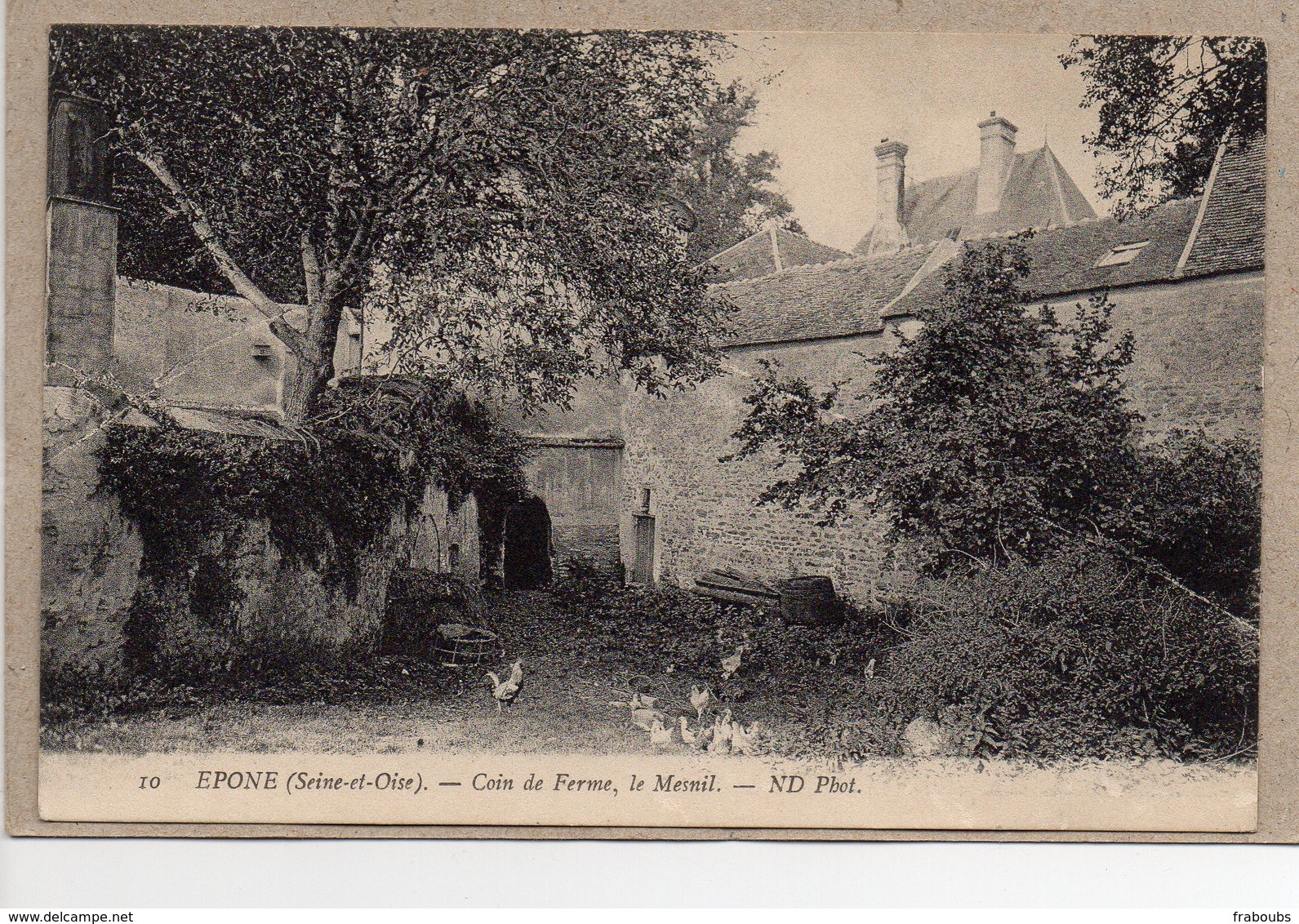 78 - EPONE - COIN DE FERME - LE MESNIL - 1910 - Epone