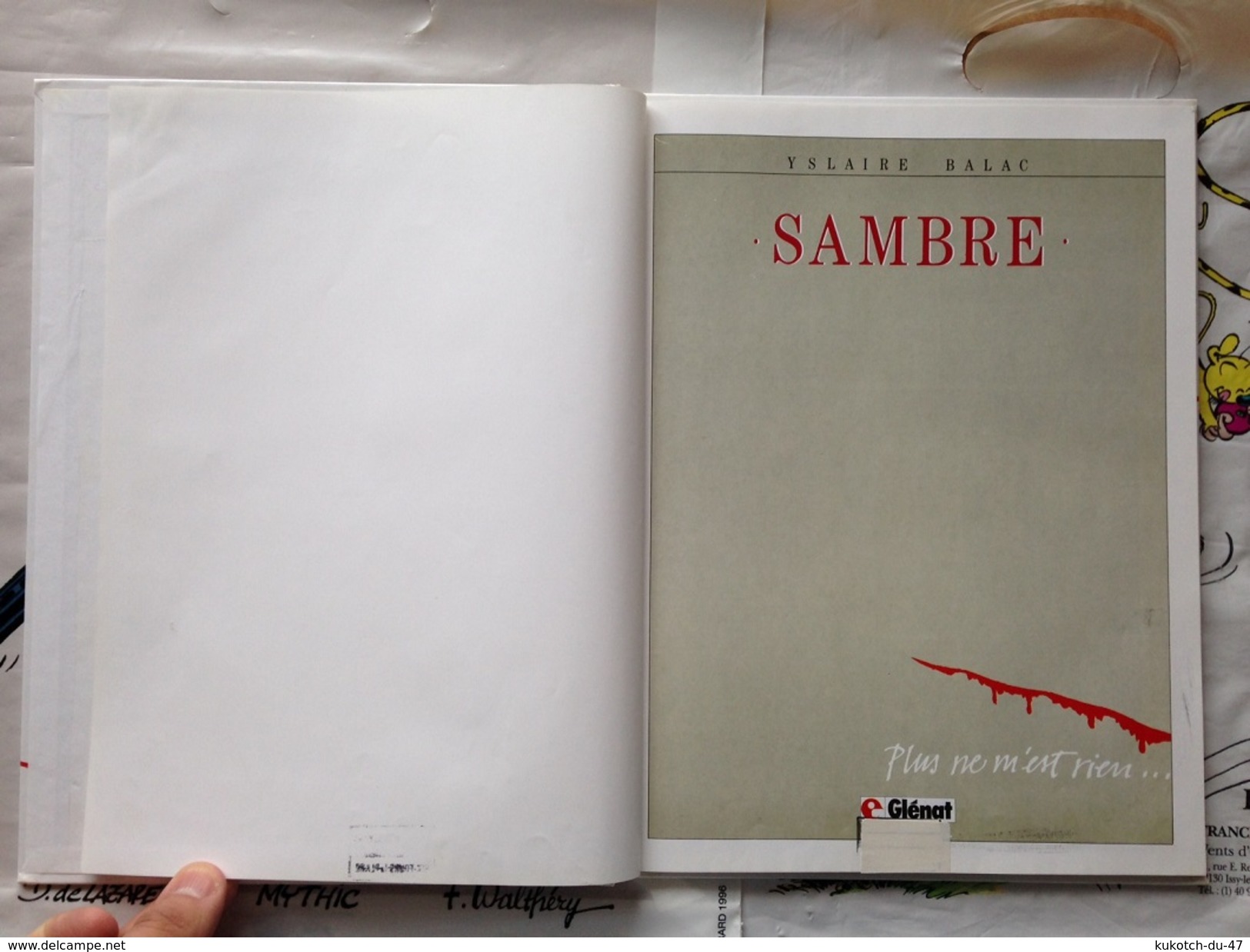 BD Sambre - Tome 1 - Yslaire (1991) - Samber