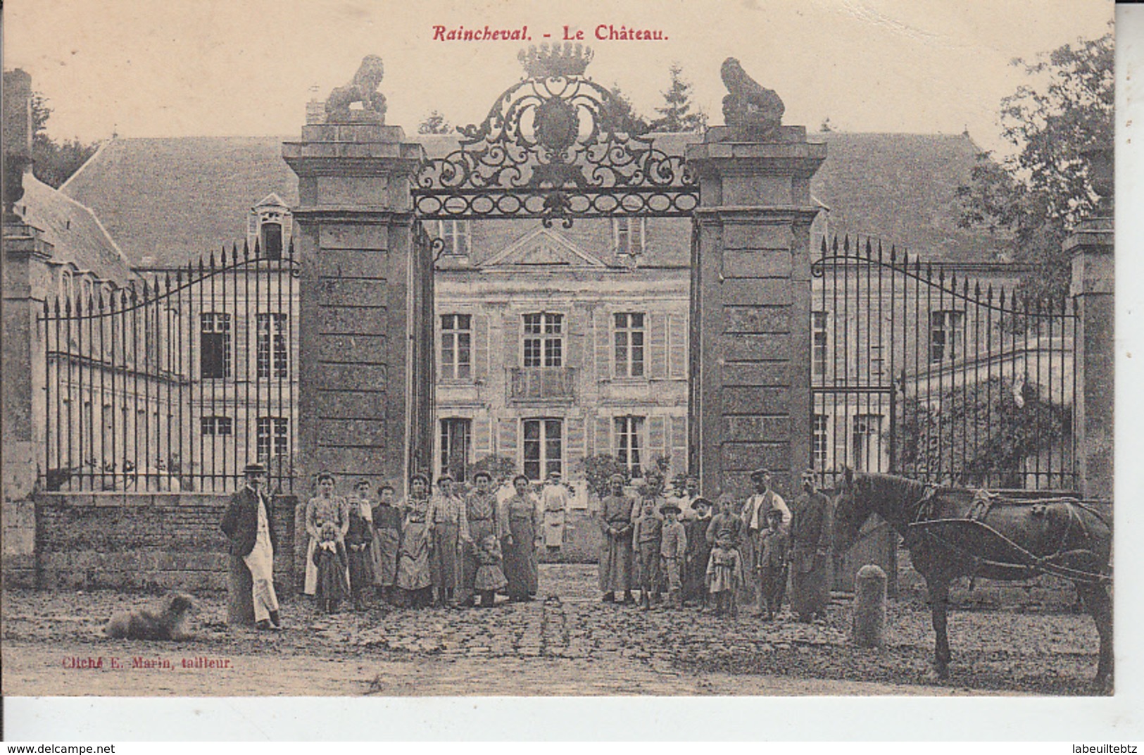 RAINCHEVAL - Le Château ( Animation )  PRIX FIXE - Autres & Non Classés