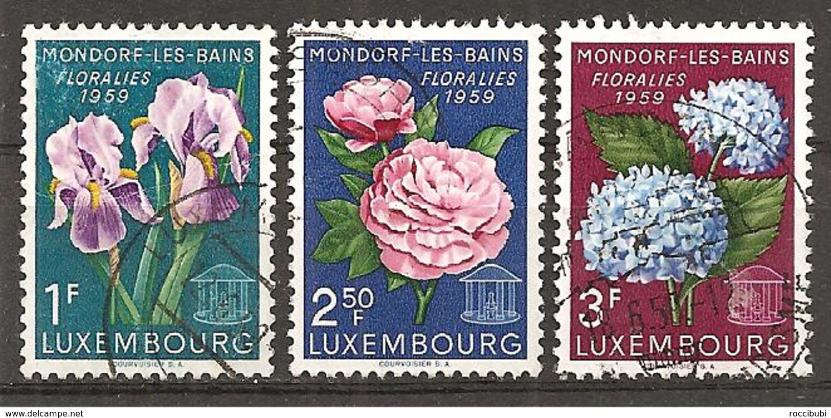 Luxemburg 1959 // Michel 606/608 O - Gebraucht