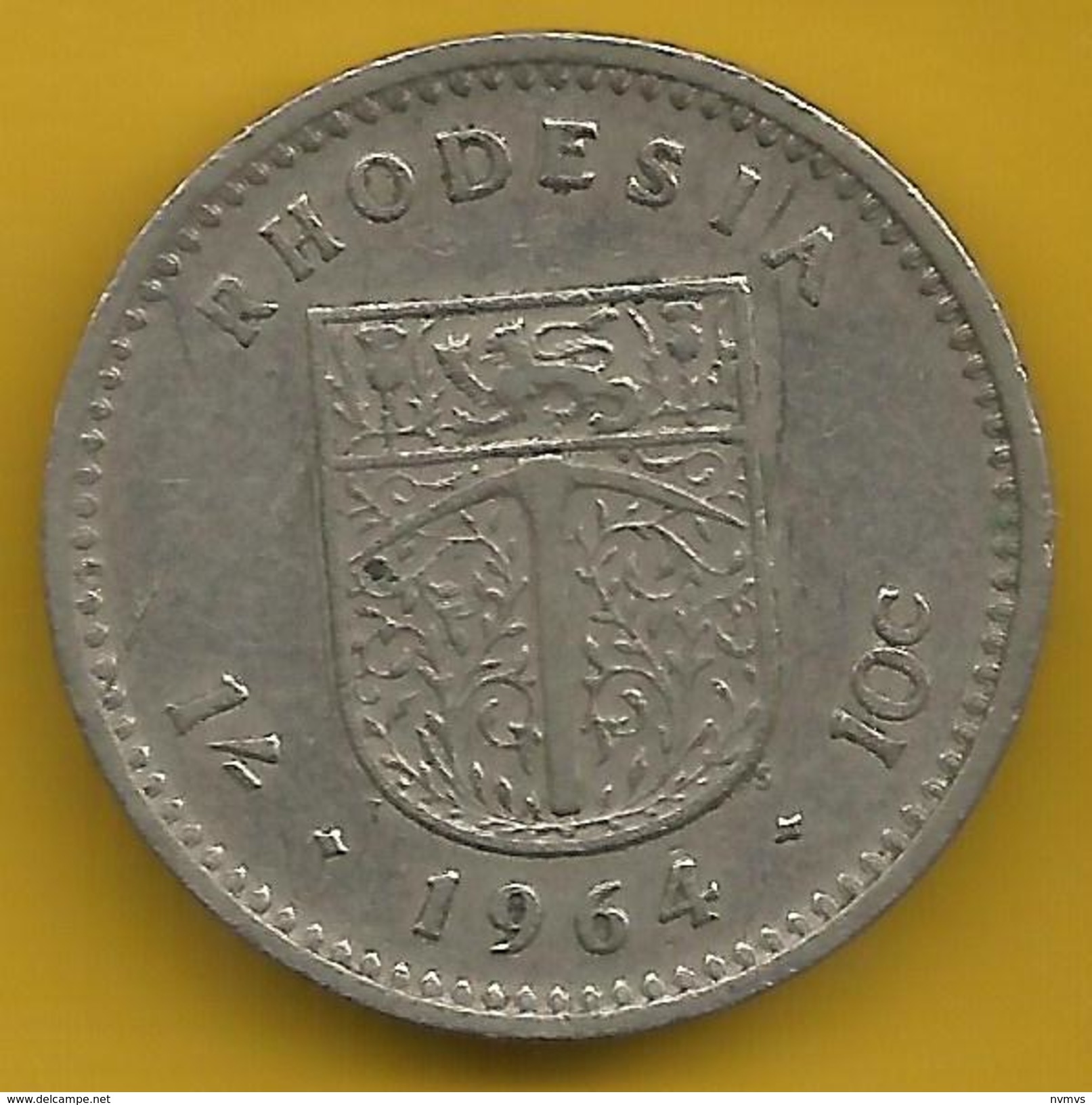 Rhodesia - 10 Cents 1964 - Rhodésie
