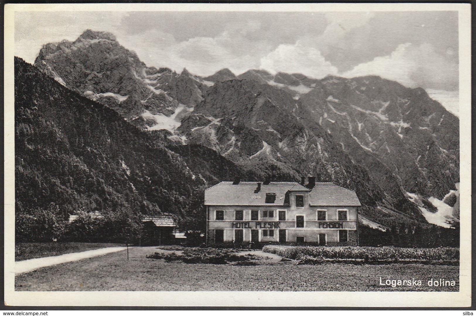 Slovenia Logarska Dolina 1933 / Hotel Plesnik - Slovénie