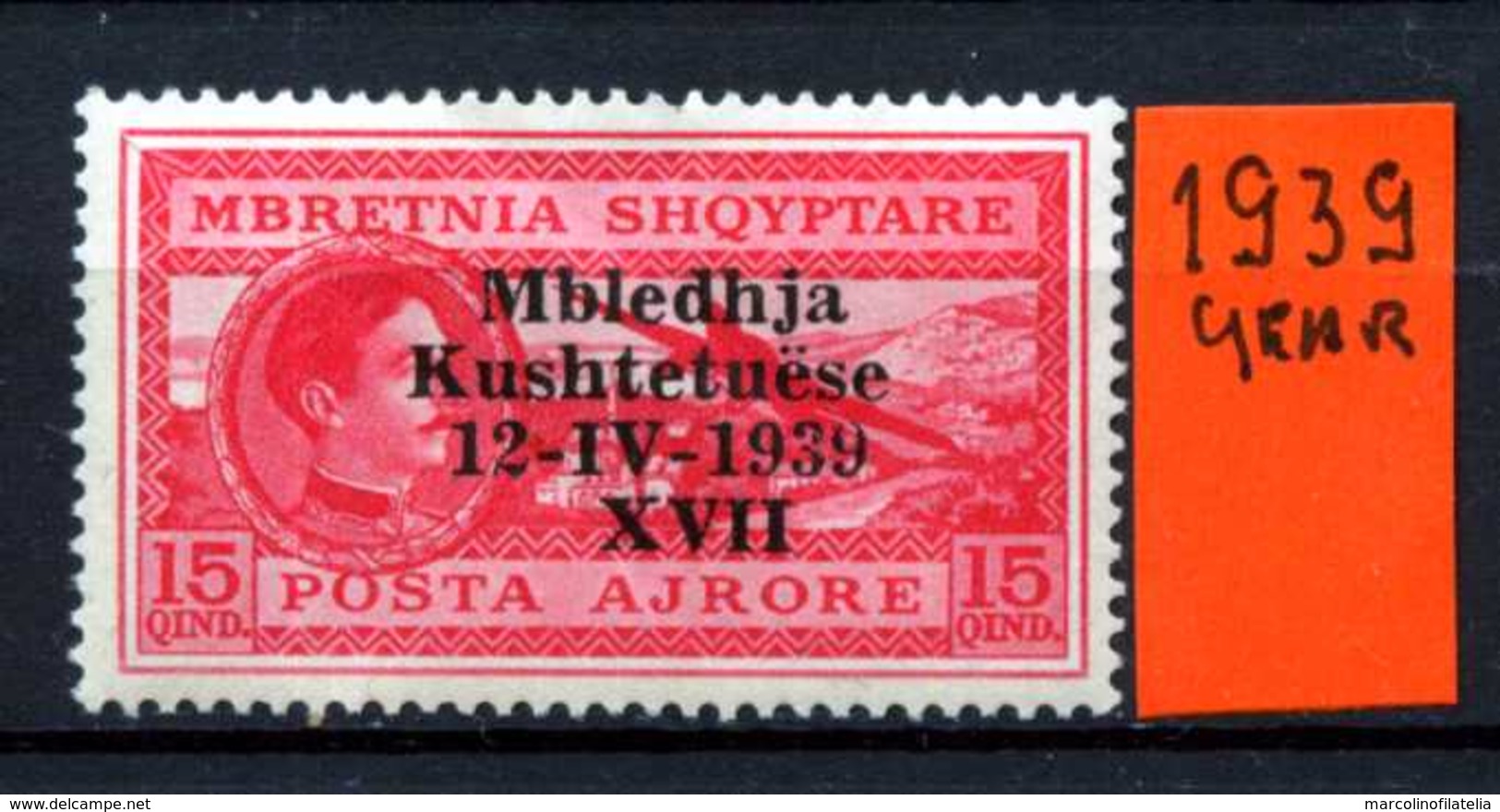 ALBANIA - SHQYPTARE - Year 1939 - Nuovo -news - MNH ** - Albania