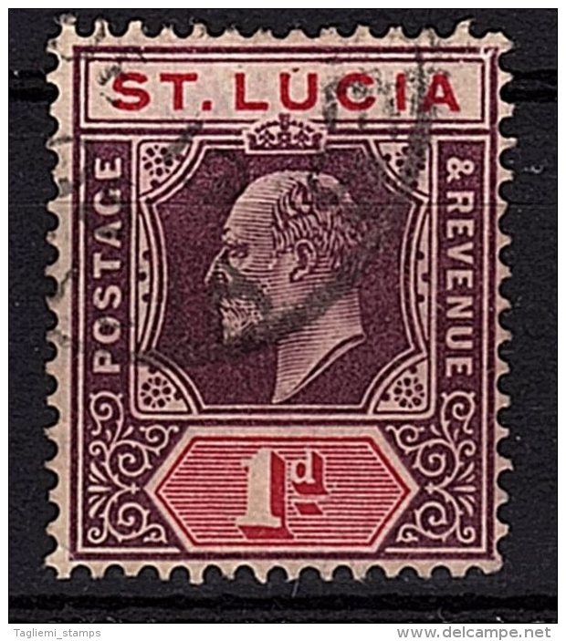 St Lucia, 1904, SG 67, Used (Wmk Mult Crown CA) - Ste Lucie (...-1978)