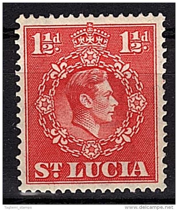 St Lucia, 1938, SG 130, MNH, Perf: 14,5x14 - Ste Lucie (...-1978)