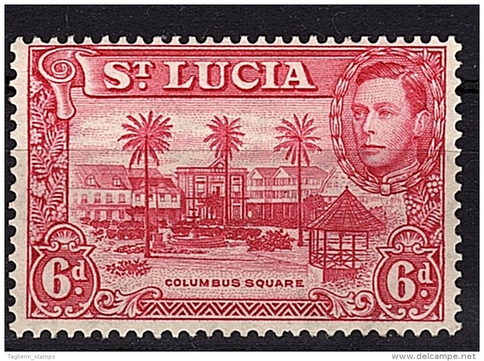 St Lucia, 1938, SG 134, Mint Hinged (Perf: 13.5) - Ste Lucie (...-1978)