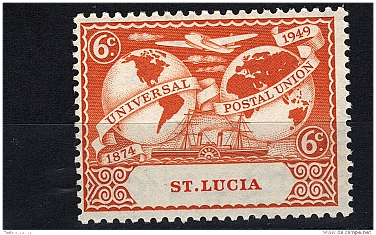 St Lucia, 1949, SG 161, Mint Hinged - Ste Lucie (...-1978)