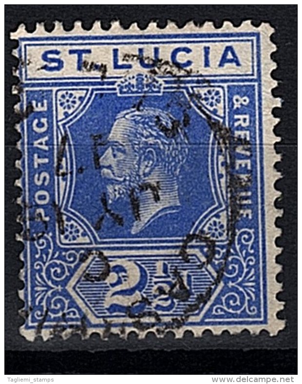 St Lucia, 1912, SG 81, Used (Wmk Mult Crown CA) - Ste Lucie (...-1978)