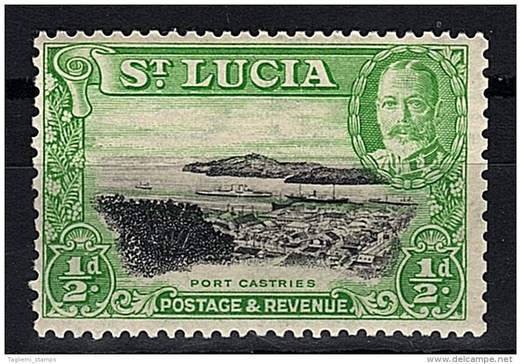 St Lucia, 1936, SG 113, Mint Hinged, Perf. 13x12 - Ste Lucie (...-1978)