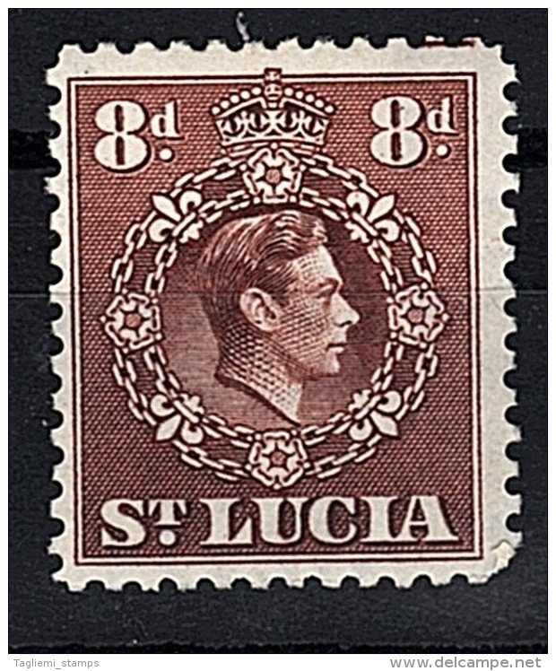 St Lucia, 1938, SG 134c, Mint Hinged - Ste Lucie (...-1978)