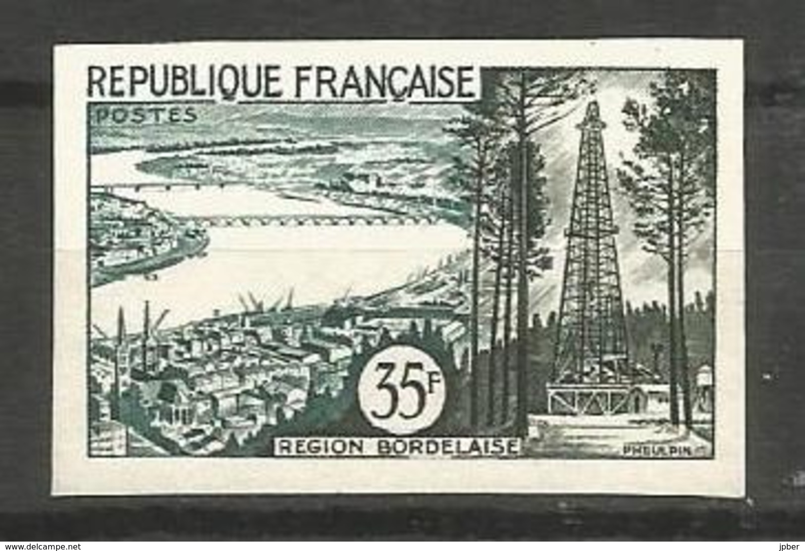 France - F5-018 - N°1118 Non-dentelés - Région Bordelaise - Non Classés