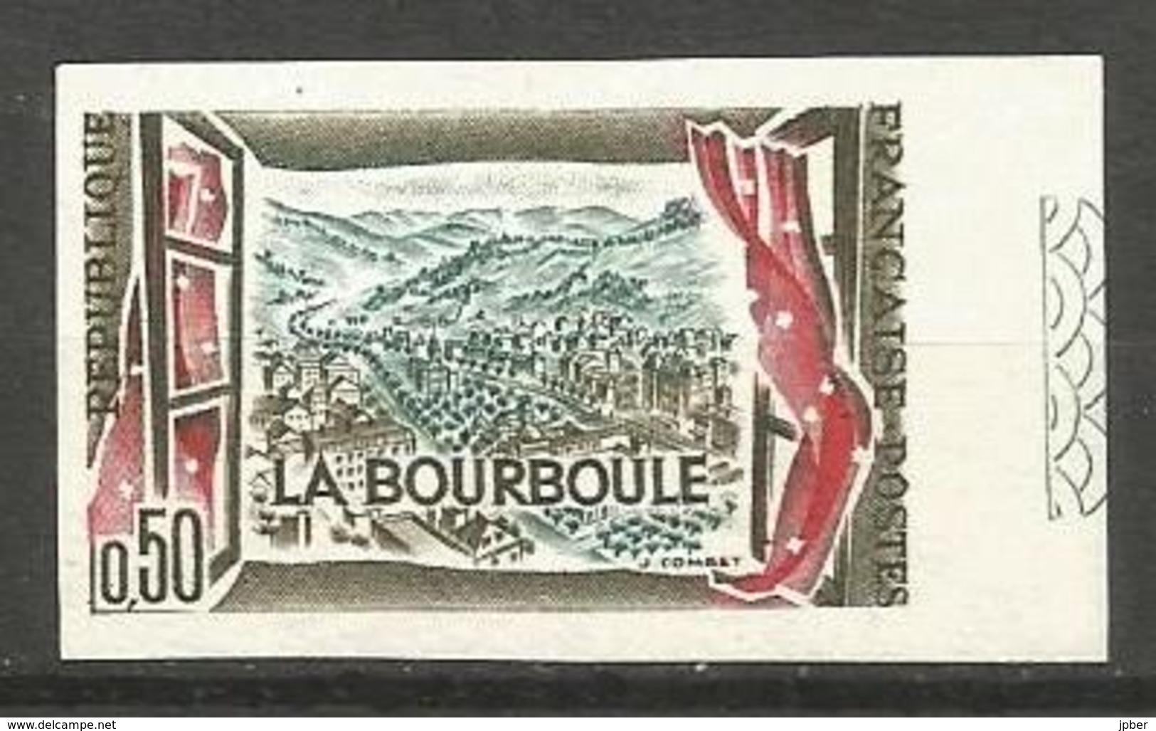 France - F5-021 - N°1256 Non-dentelés - La Bourboule - Non Classés