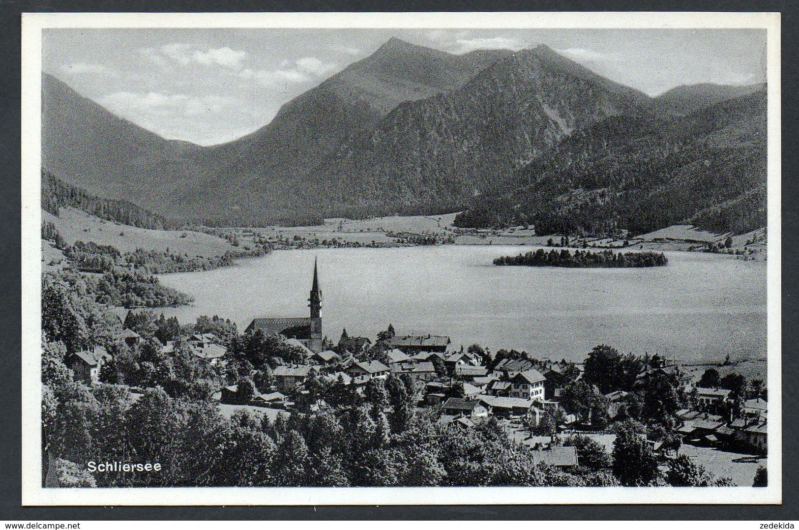 A3537 - Alte Ansichtskarte - Schliersee - Ottmar Zieher - Miesbach