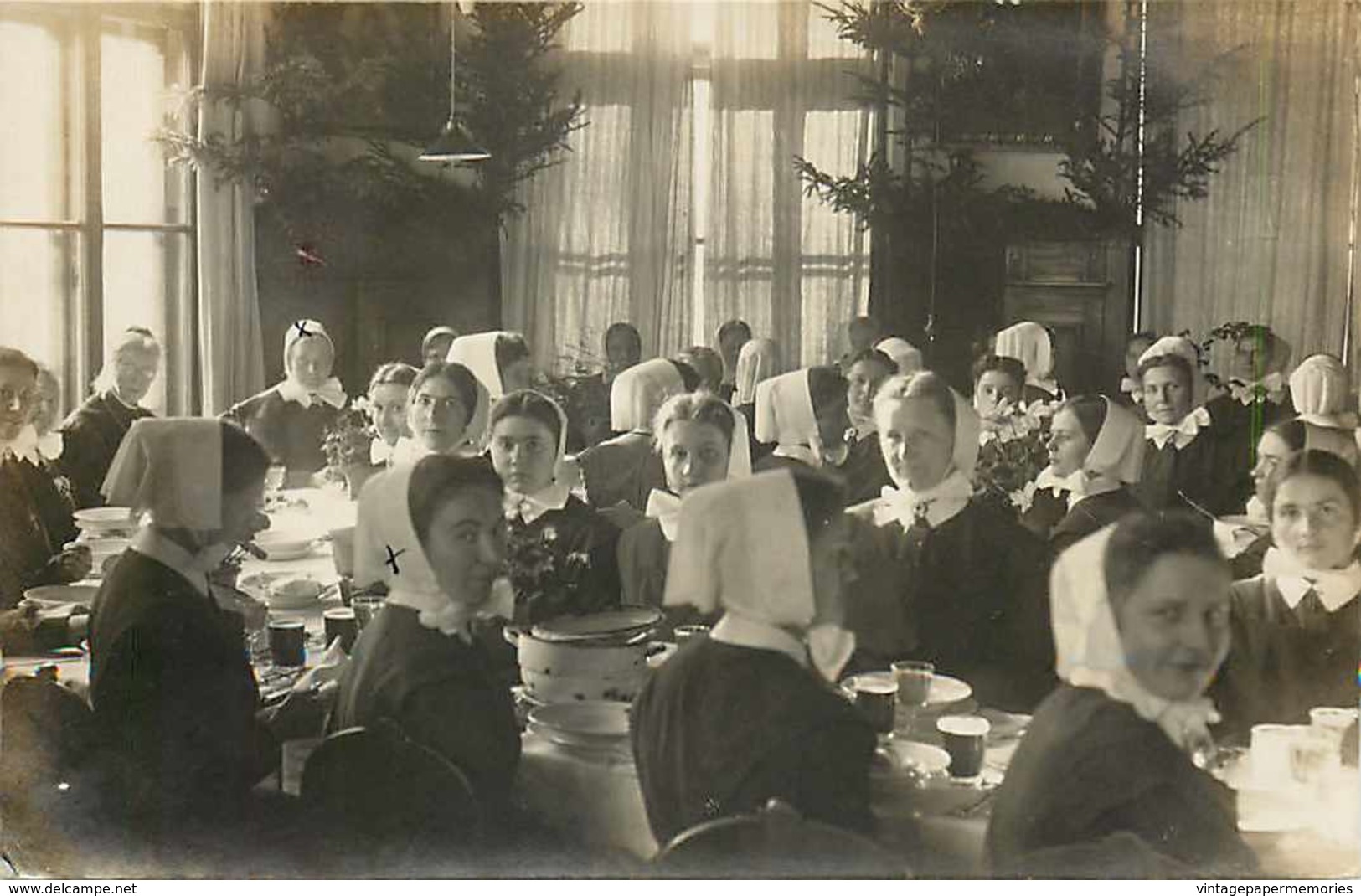 274237-Germany, Munich? RPPC, Red Cross Luncheon, Georg Deisz Photo - Red Cross