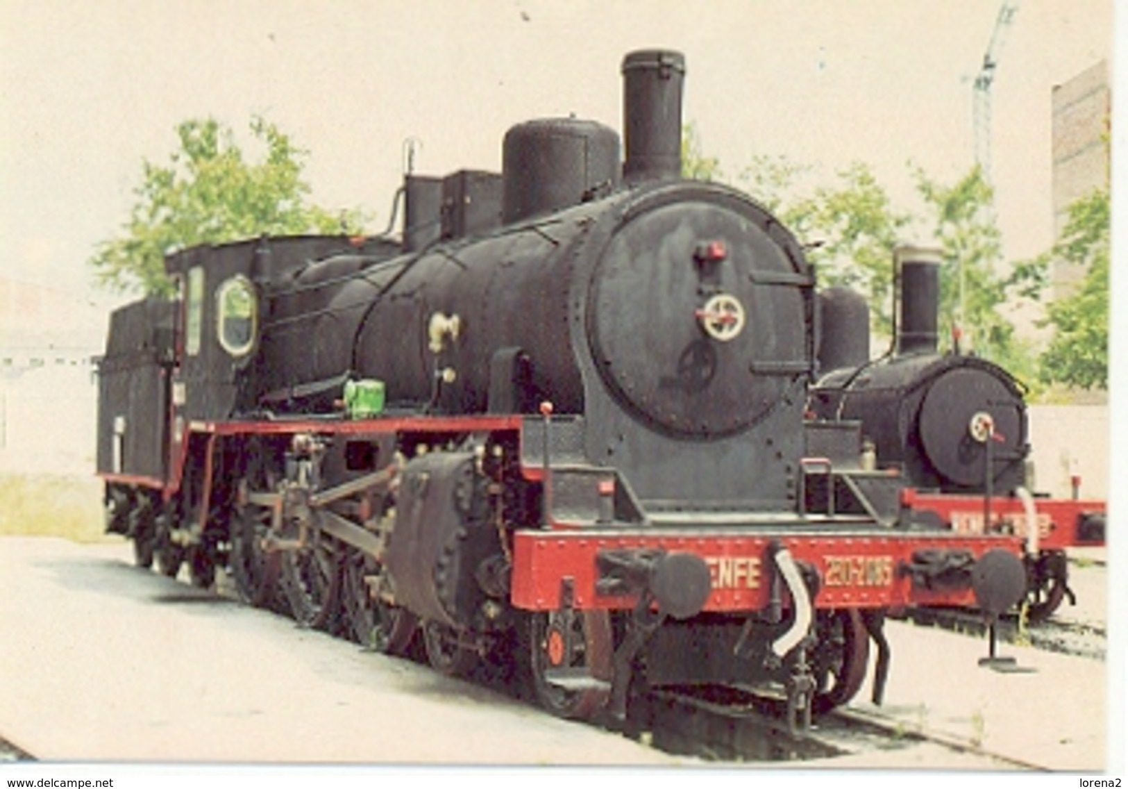 Postal Locomotora De Vapor 2-3-0 2085. Vilanova I La Geltrú. 1972 (ref. 7f-1694) - Trenes