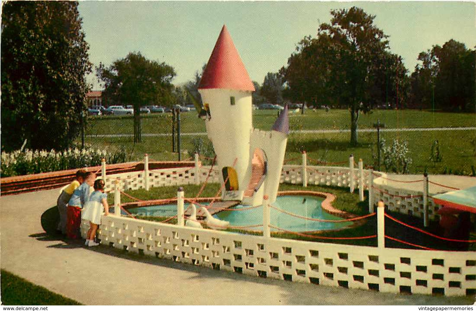 274275-California, Oakland, Children's Fairyland, Goosey Goosey Gander, H.S. Crocker - Oakland