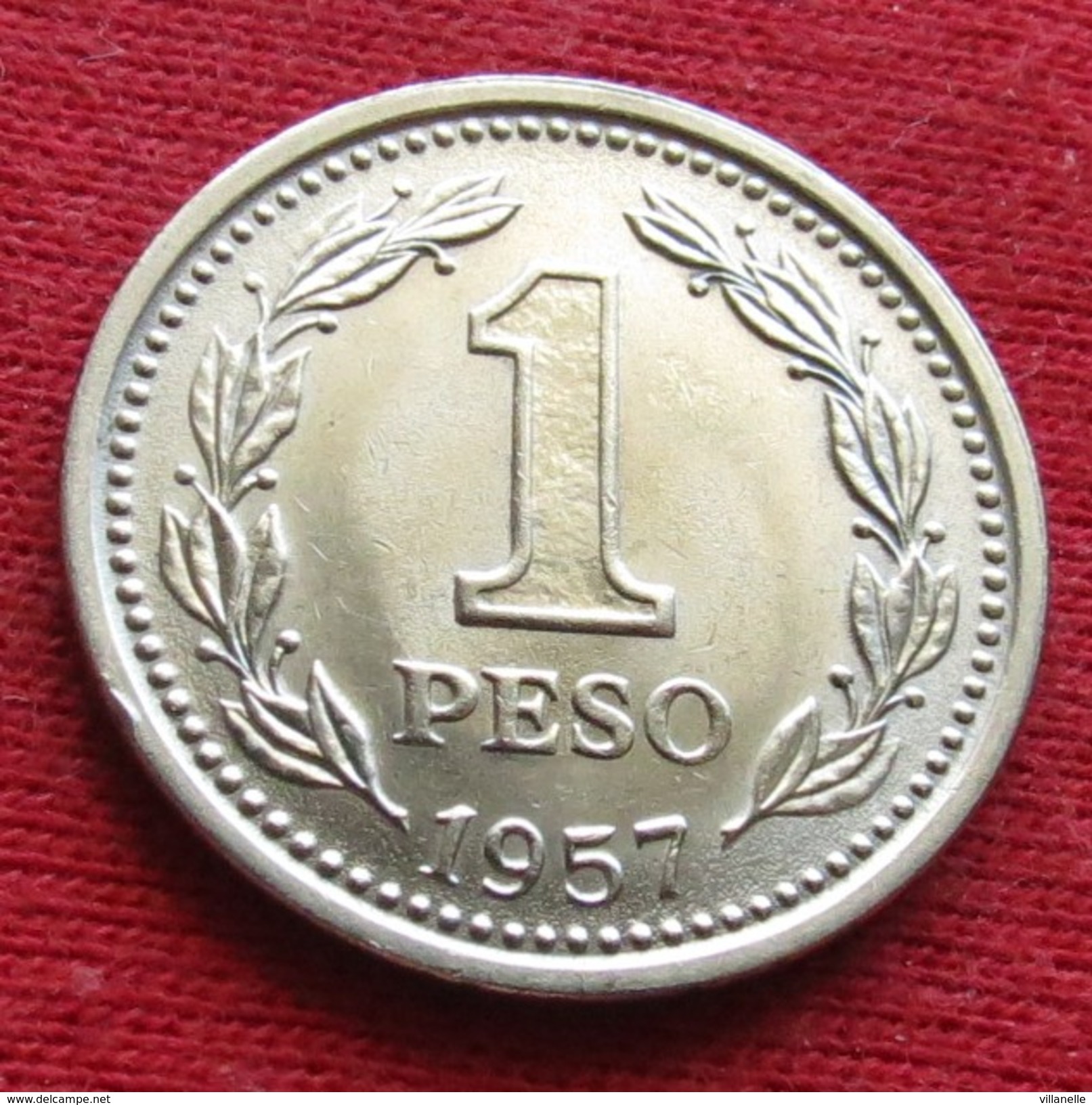 Argentina 1 Peso 1957 KM# 57  Argentine - Argentine