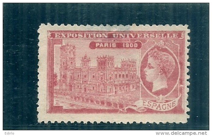 ERINNOPHILIE - Vignette Exposition Universelle PARIS 1900 - Non Gommé - ESPAGNE - Autres & Non Classés