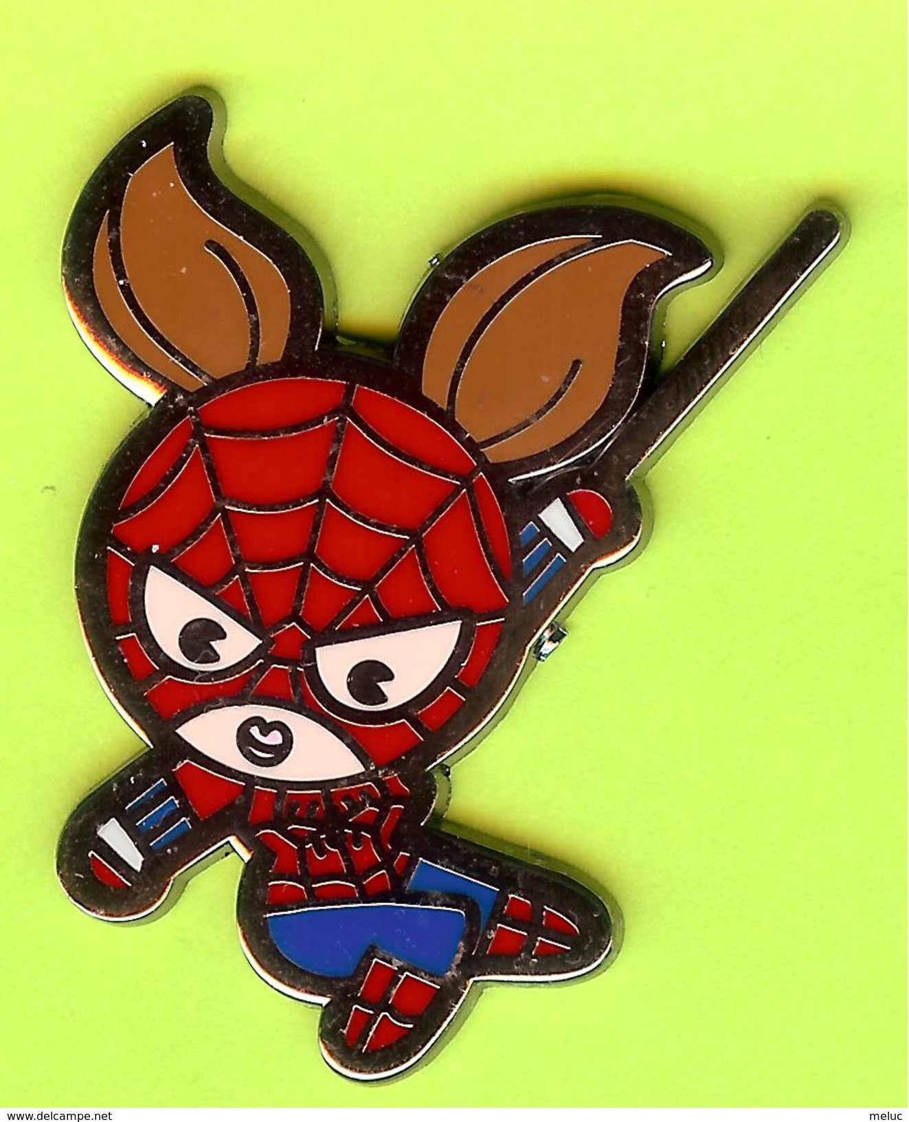 Pin's BD Disney Marvel Kawaii Art Collection Femme Araignée - 10AA02 - Disney