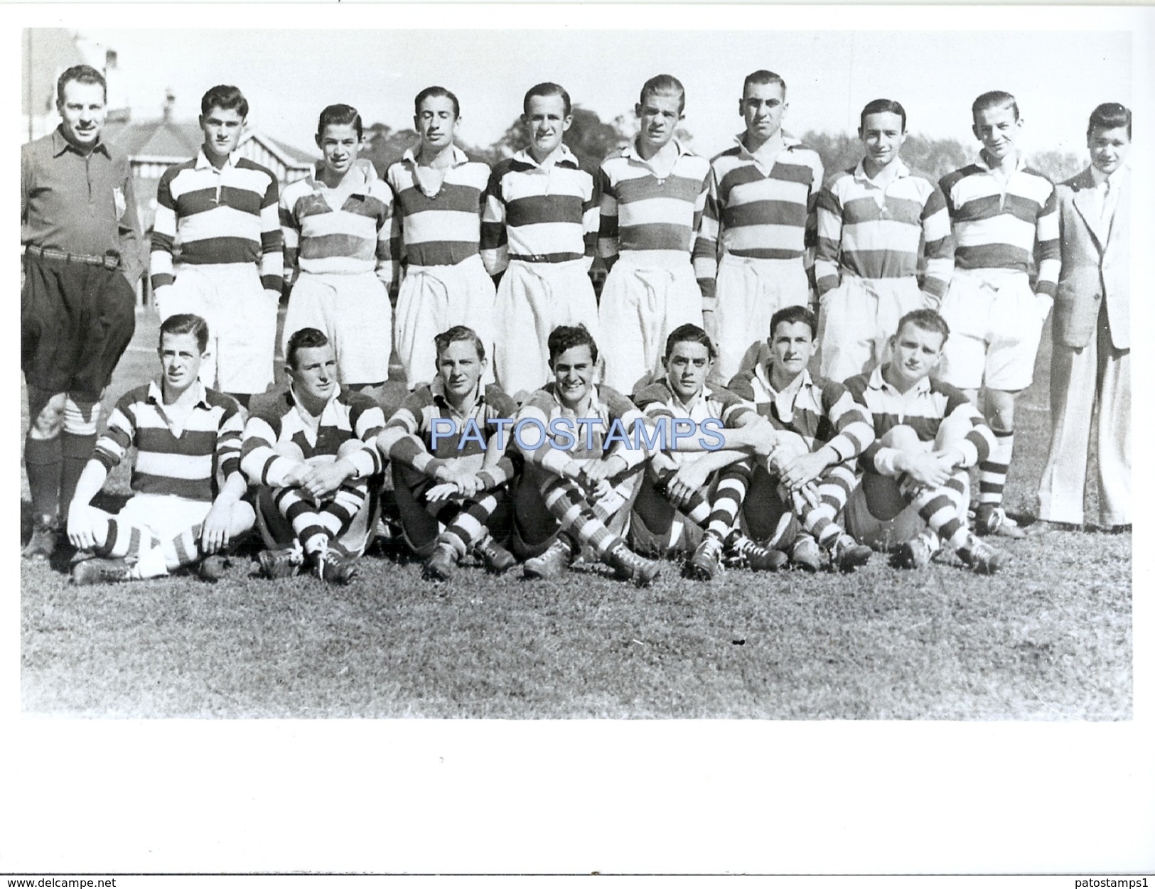 71856 ARGENTINA SPORTS RUGBY CLUB ATLETICO SAN ISIDRO EQUIPO CAMPEON DE LA DIVISION 24 X 18 CM PHOTO NO POSTAL POSTCARD - Rugby