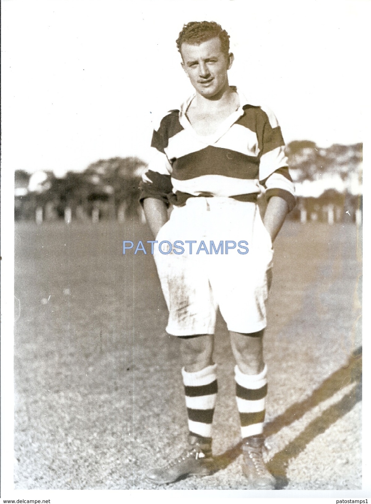 71859 ARGENTINA SPORTS RUGBY CLUB ATLETICO SAN ISIDRO JUGADOR 24 X 18 CM PHOTO NO POSTAL POSTCARD - Rugby