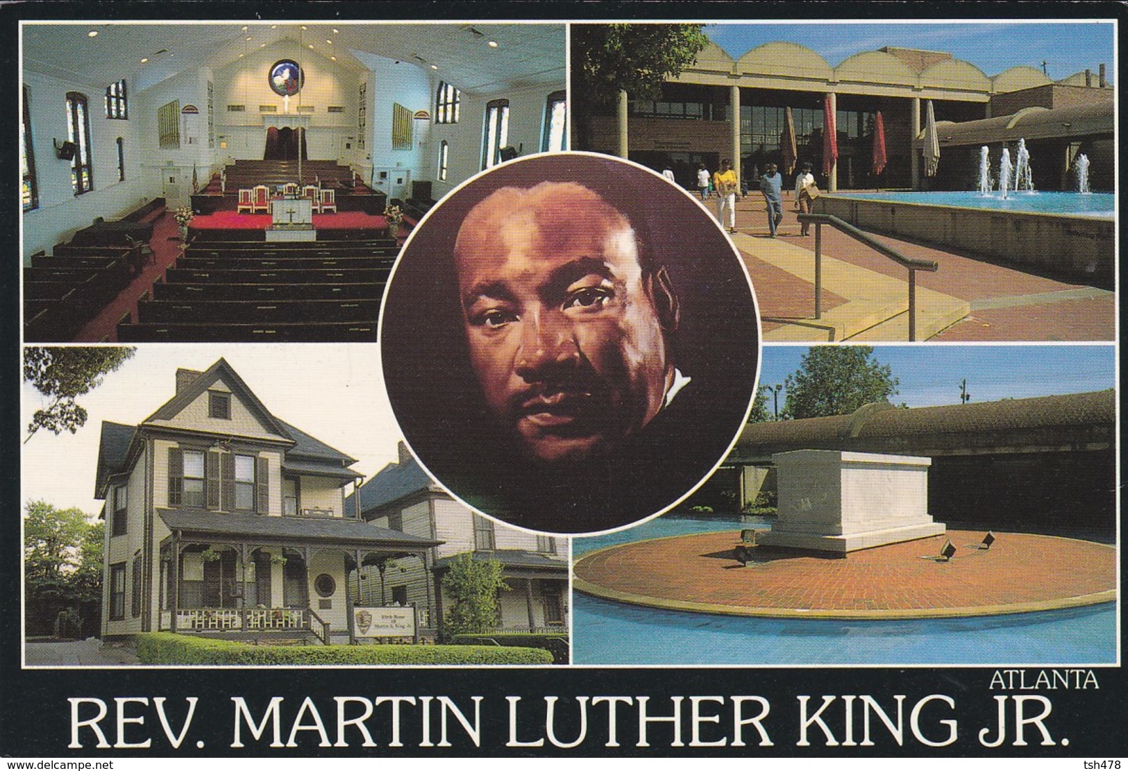 ETATS-UNIS---GEORGIA---ATLANTA--REV. MARTIN LUTHER KING JR.--voir 2 Scans - Atlanta