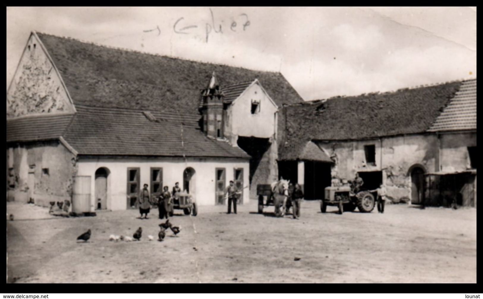 93 Le BLANC Mesnil : Ferme Du Château (pliée) - Le Blanc-Mesnil