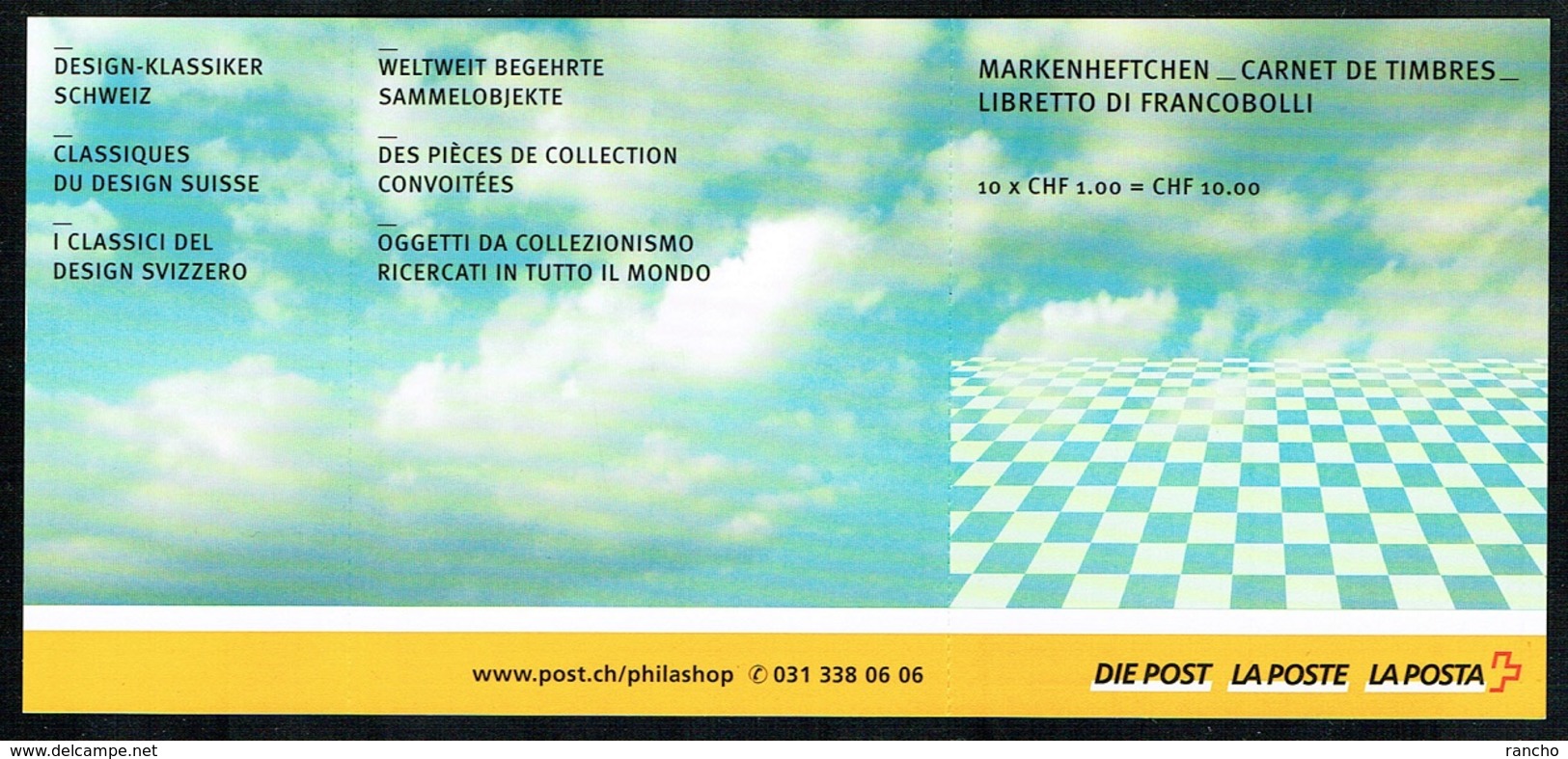 **CARNET TIMBRES NEUFS  2003 . C/DES TIMBRES SUISSES Nr:0-113. Y&TELLIER Nr:C1788. MICHEL Nr:1863.** - Carnets