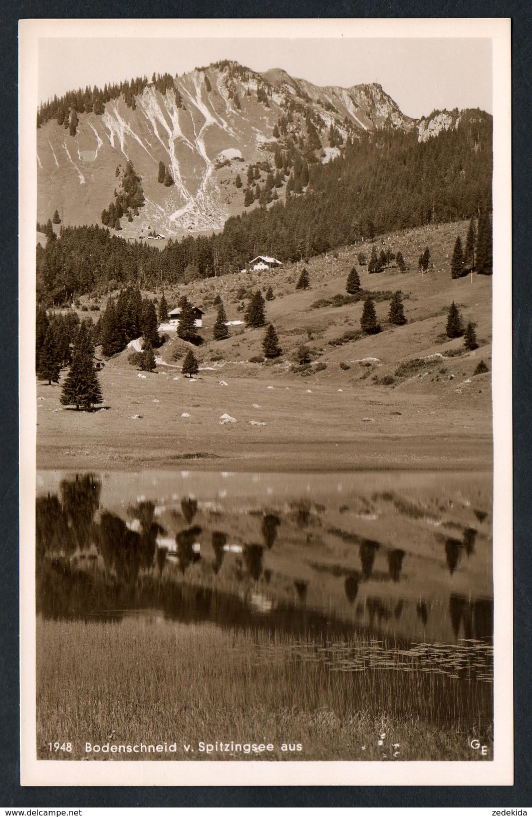 A3564 - Alte Foto Ansichtskarte - Bodenschneid Vom Spitzingsee - Georg Eitzenberger - TOP - Schliersee