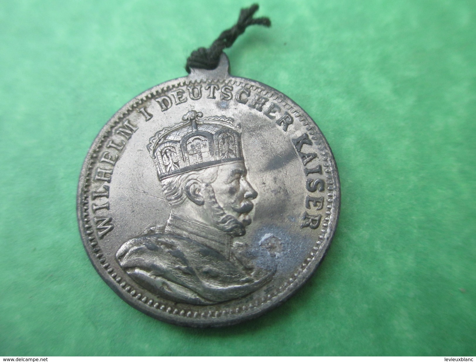Médaille /PRUSSE/Wilhelm I/Guillaume 1 Kaiser / Décés/ 9 Mars 1888/Berlin / 1888        MED111 - Altri & Non Classificati