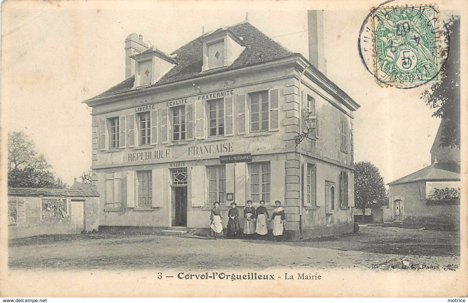CORVOL L'ORGUEILLEUX - La Mairie. - Otros & Sin Clasificación