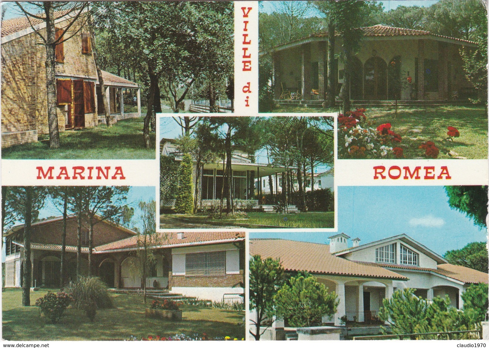 Cartolina - Postcard   -  RAVENNA - VILLE DI  MARIANA ROMEA - Ravenna