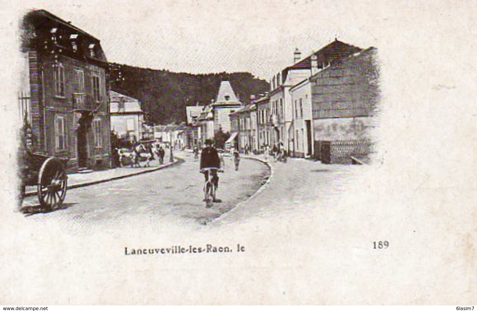 CPA - LANEUVEVILLE-les-RAON (88) - Aspect De La Rue Principale Dans Les Années 1890 - 1900 - Autres & Non Classés