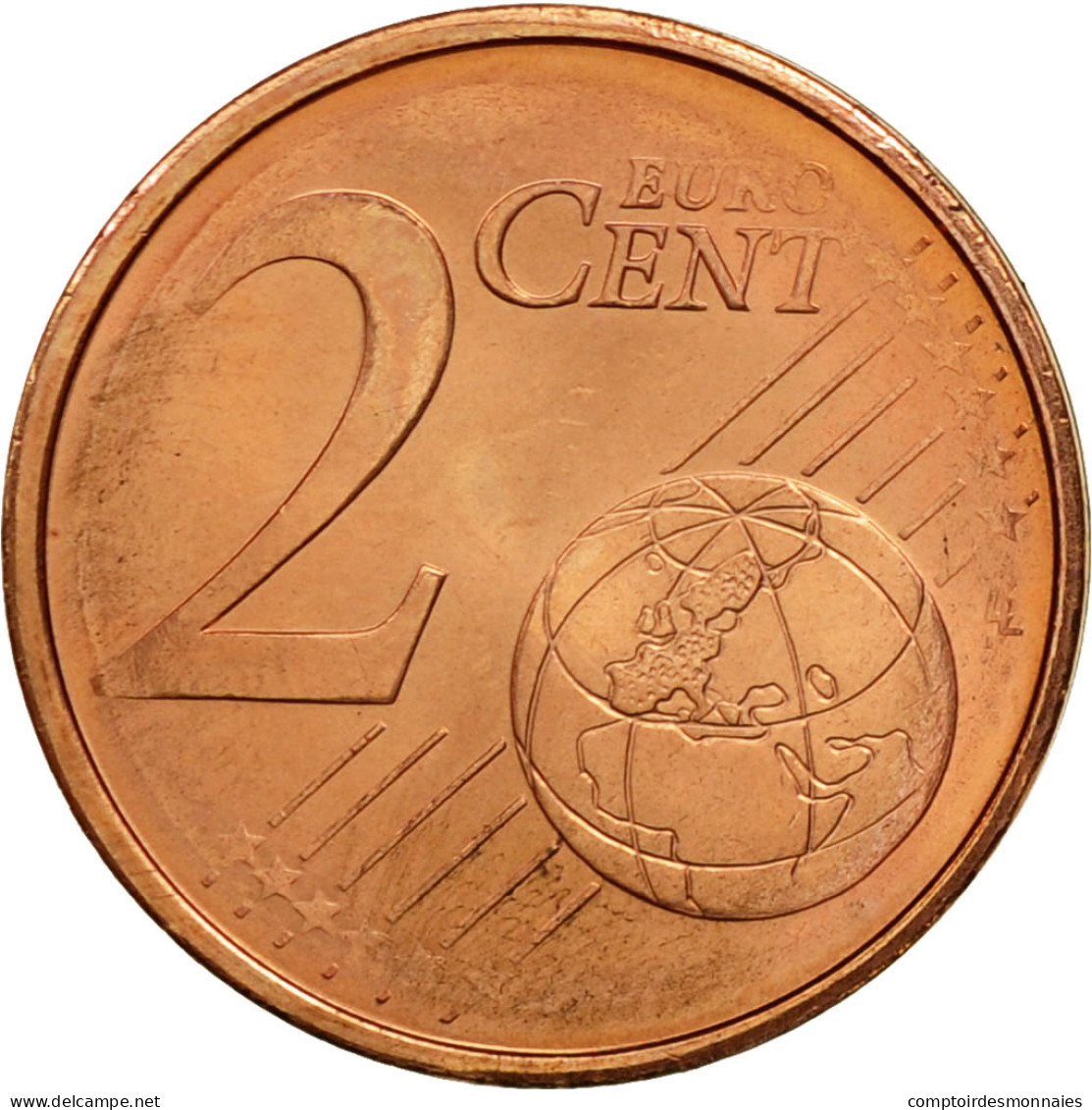 Malte, 2 Euro Cent, 2008, SPL, Copper Plated Steel, KM:126 - Malta