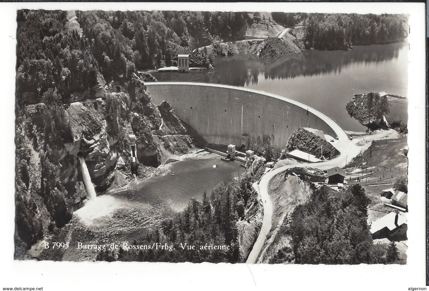 16697 - Barrage De Rossens Vue Aérienne - Rossens