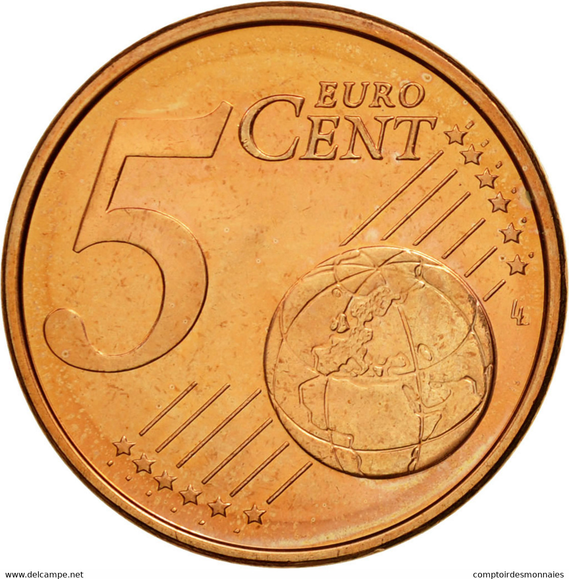 Estonia, 5 Euro Cent, 2011, SPL, Copper Plated Steel - Estonie