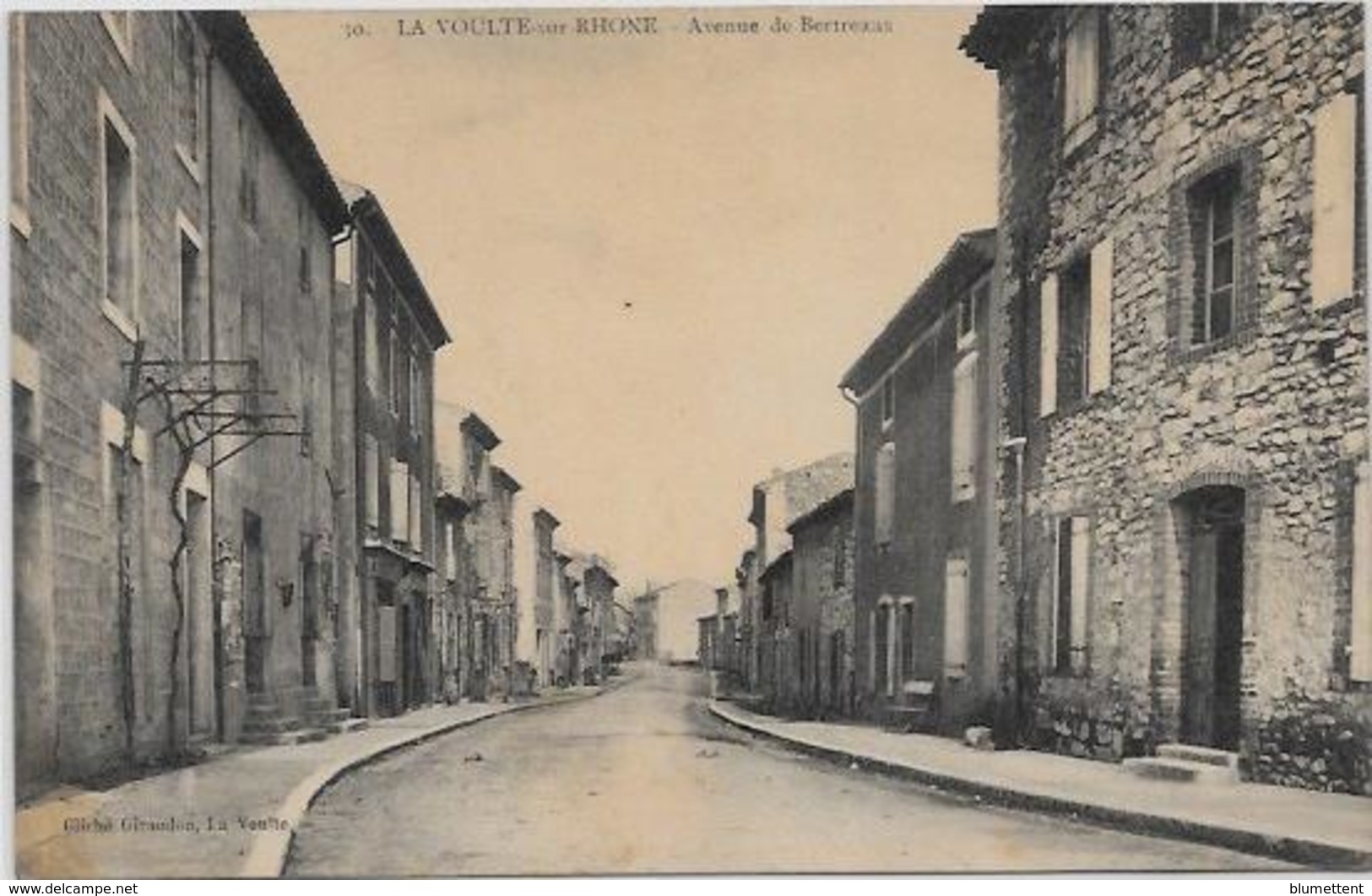 CPA La Voulte Sur Rhône Ardèche écrite - La Voulte-sur-Rhône