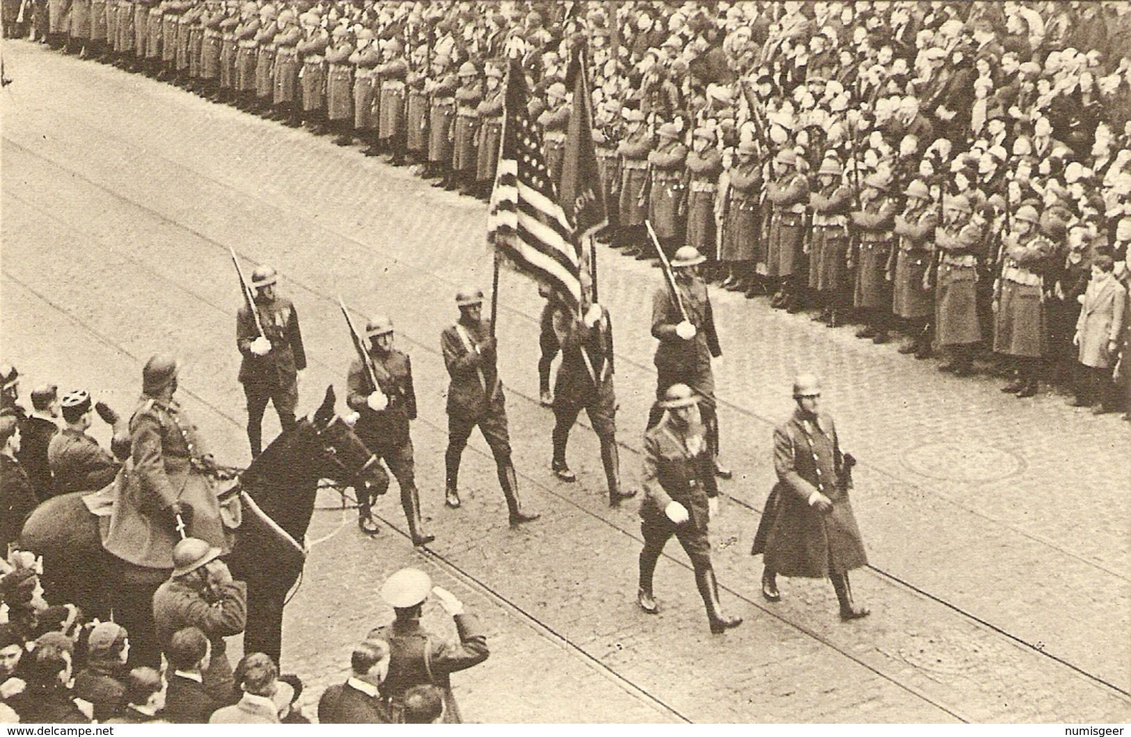 BRUXELLES  --  Funérailles Solennelles Du Roi Albert I° (22-2-1934) - Feesten En Evenementen