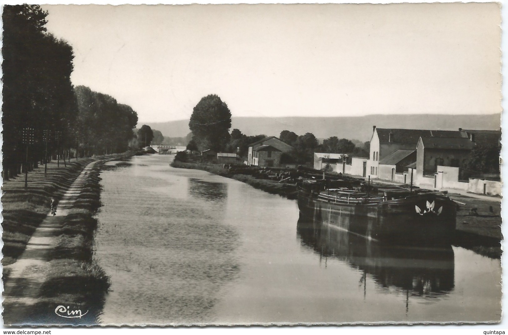 51 - AY CHAMPAGNE - Le Canal Et Le Port - Ay En Champagne