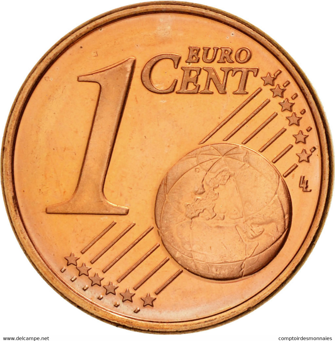 Chypre, Euro Cent, 2008, SPL, Copper Plated Steel, KM:78 - Cipro