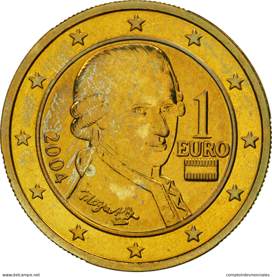 Autriche, Euro, 2004, SPL, Bi-Metallic, KM:3088 - Austria