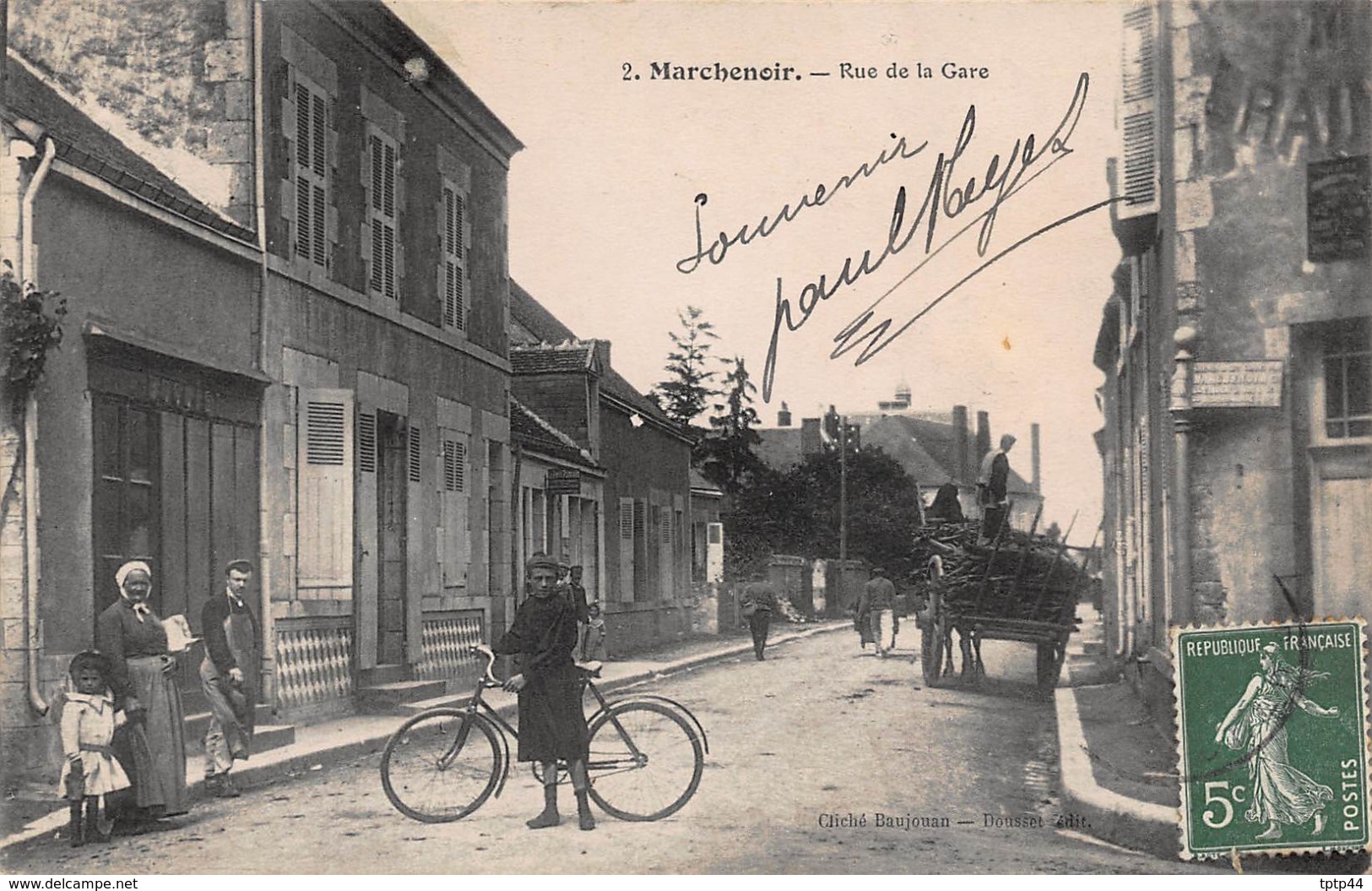 Marchenoir - Rue De La Gare - Attelage, Vélo.. - Marchenoir